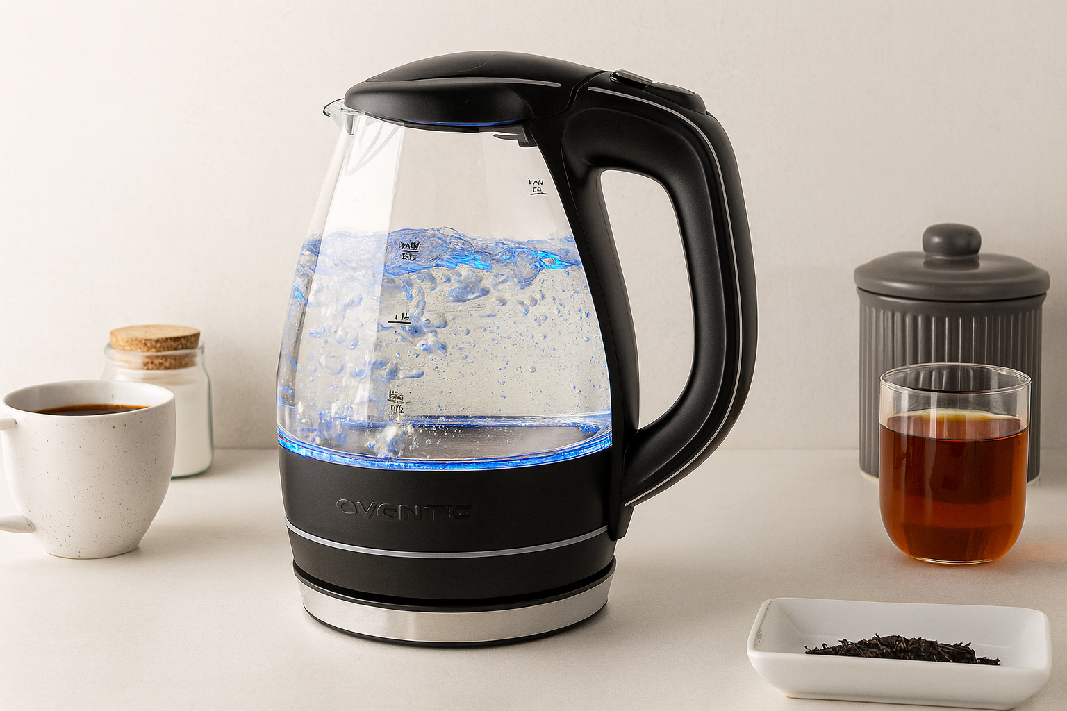 OVENTE Glass Electric Kettle